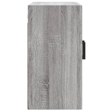 vidaXL Ντουλάπι Τοίχου Γκρι Sonoma 60x31x60cm από Επεξεργασμένο Ξύλο 1 τεμ.