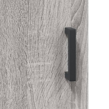 vidaXL Ντουλάπι Τοίχου Γκρι Sonoma 60x31x60cm από Επεξεργασμένο Ξύλο 1 τεμ.