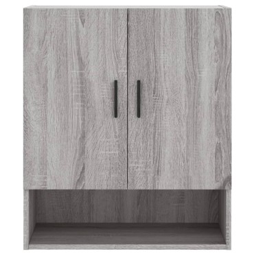 vidaXL Ντουλάπι Τοίχου Γκρι Sonoma 60x31x70cm από Επεξεργ. Ξύλο 1 τεμ.