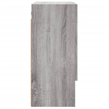 vidaXL Ντουλάπι Τοίχου Γκρι Sonoma 60x31x70cm από Επεξεργ. Ξύλο 1 τεμ.