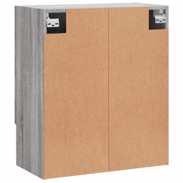 vidaXL Ντουλάπι Τοίχου Γκρι Sonoma 60x31x70cm από Επεξεργ. Ξύλο 1 τεμ.
