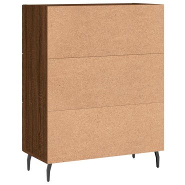 vidaXL Ντουλάπι Καφέ Δρυς 69,5x34x90cm Επεξεργασμένο Ξύλο 1 τεμ.