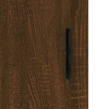 vidaXL Ντουλάπι Καφέ Δρυς 69,5x34x90cm Επεξεργασμένο Ξύλο 1 τεμ.