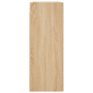 vidaXL Ντουλάπι Επιτοίχιο Sonoma Δρυς 69,5x34x90cm 1 τεμ.
