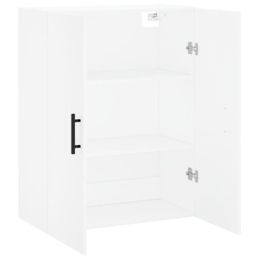 vidaXL Ντουλάπι Τοίχου Λευκό 69,5x34x90cm 1 τεμ.