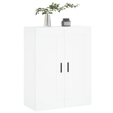 vidaXL Ντουλάπι Τοίχου Λευκό 69,5x34x90cm από Επεξεργασμένο Ξύλο 1 τεμ.