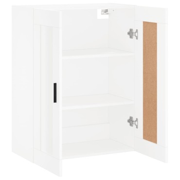 vidaXL Ντουλάπι Τοίχου Λευκό 69,5x34x90cm από Επεξεργασμένο Ξύλο 1 τεμ.