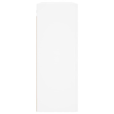 vidaXL Ντουλάπι Τοίχου Λευκό 69,5x34x90cm από Επεξεργασμένο Ξύλο 1 τεμ.