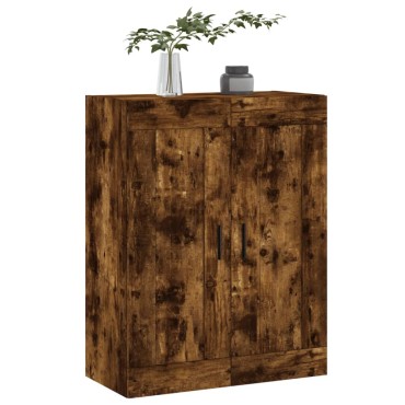 vidaXL Ντουλάπι Τοίχου Καπνιστή Δρυς 69,5x34x90cm Επεξεργ. Ξύλο 1 τεμ.