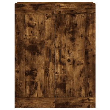 vidaXL Ντουλάπι Τοίχου Καπνιστή Δρυς 69,5x34x90cm Επεξεργ. Ξύλο 1 τεμ.