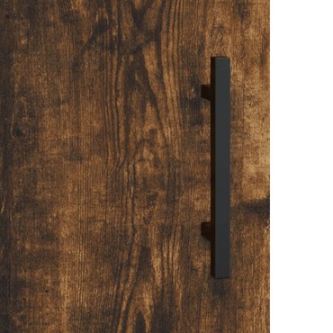 vidaXL Ντουλάπι Τοίχου Καπνιστή Δρυς 69,5x34x90cm Επεξεργ. Ξύλο 1 τεμ.