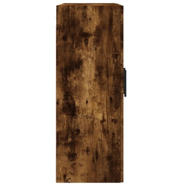 vidaXL Ντουλάπι Τοίχου Καπνιστή Δρυς 69,5x34x90cm Επεξεργ. Ξύλο 1 τεμ.