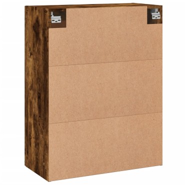 vidaXL Ντουλάπι Τοίχου Καπνιστή Δρυς 69,5x34x90cm Επεξεργ. Ξύλο 1 τεμ.