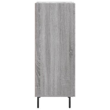 vidaXL Ντουλάπι Γκρι Sonoma 34,5x34x90cm από Επεξεργασμένο Ξύλο 1 τεμ.