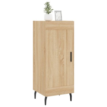 vidaXL Ντουλάπι Sonoma Δρυς 34,5x34x90cm από Επεξεργασμένο Ξύλο 1 τεμ.