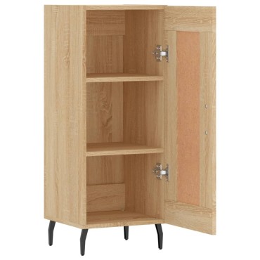 vidaXL Ντουλάπι Sonoma Δρυς 34,5x34x90cm από Επεξεργασμένο Ξύλο 1 τεμ.
