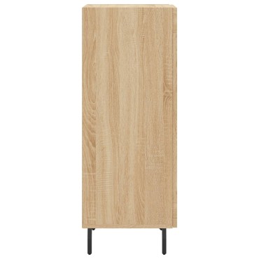 vidaXL Ντουλάπι Sonoma Δρυς 34,5x34x90cm από Επεξεργασμένο Ξύλο 1 τεμ.