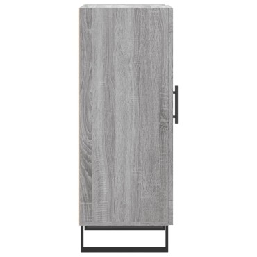 vidaXL Ντουλάπι Γκρι Sonoma 34,5x34x90cm από Επεξεργασμένο Ξύλο 1 τεμ.