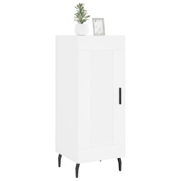 vidaXL Ντουλάπι Λευκό 34,5x34x90cm από Επεξεργασμένο Ξύλο 1 τεμ.