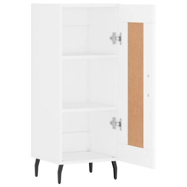 vidaXL Ντουλάπι Λευκό 34,5x34x90cm από Επεξεργασμένο Ξύλο 1 τεμ.