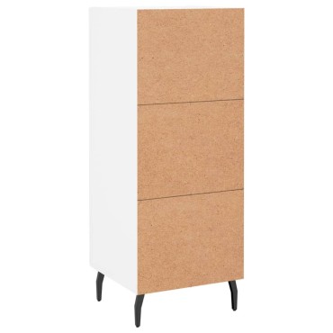 vidaXL Ντουλάπι Λευκό 34,5x34x90cm από Επεξεργασμένο Ξύλο 1 τεμ.
