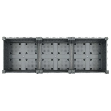 vidaXL Ζαρντινιέρα 120 x 40 x 23 εκ. από Πολυπροπυλένιο