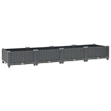 vidaXL Ζαρντινιέρα 160 x 40 x 23 εκ. από Πολυπροπυλένιο