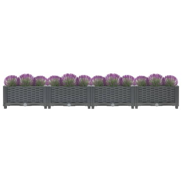 vidaXL Ζαρντινιέρα 160 x 40 x 23 εκ. από Πολυπροπυλένιο