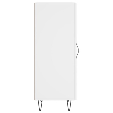 vidaXL Ντουλάπι Λευκό 34,5x34x90cm από Επεξεργασμένο Ξύλο 1 τεμ.