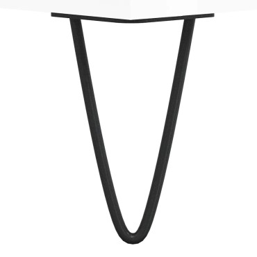 vidaXL Ντουλάπι Γυαλιστερό Λευκό 34,5x34x90cm Επεξεργασμένο Ξύλο 1 τεμ.
