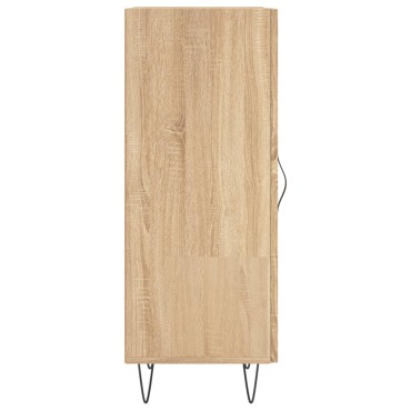 vidaXL Ντουλάπι Sonoma Δρυς 34,5x34x90cm από Επεξεργασμένο Ξύλο 1 τεμ.