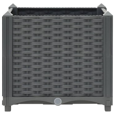 vidaXL Ζαρντινιέρα 40 x 40 x 38 εκ. από Πολυπροπυλένιο