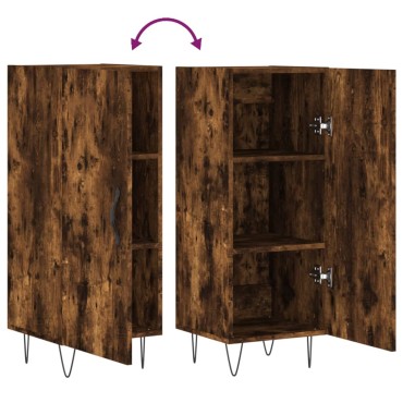 vidaXL Ντουλάπι Καπνιστή Δρυς 34,5x34x90cm Επεξεργασμένο Ξύλο 1 τεμ.
