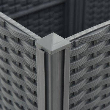 vidaXL Ζαρντινιέρα 120 x 40 x 38 εκ. από Πολυπροπυλένιο
