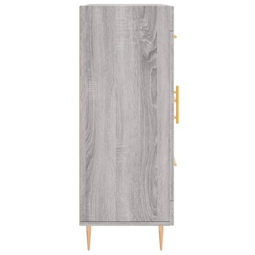 vidaXL Ντουλάπι Γκρι Sonoma 69,5x34x90cm από Επεξεργασμένο Ξύλο 1 τεμ.