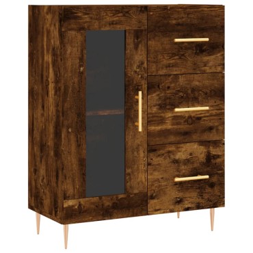 vidaXL Ντουλάπι Καπνιστή Δρυς 69,5x34x90cm Επεξεργασμένο Ξύλο 1 τεμ.