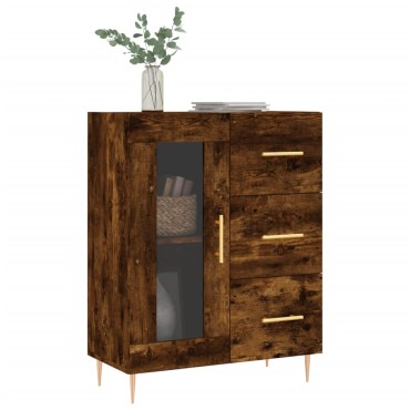 vidaXL Ντουλάπι Καπνιστή Δρυς 69,5x34x90cm Επεξεργασμένο Ξύλο 1 τεμ.