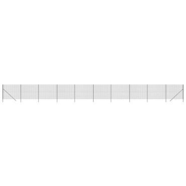 vidaXL Συρματόπλεγμα Περίφραξης Ανθρακί 1,8x25 μ. Γαλβανισμένο Ατσάλι