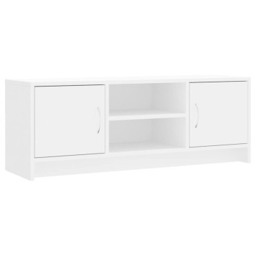 vidaXL Έπιπλο Τηλεόρασης Λευκό 102x30x37,5cm από Επεξεργ. Ξύλο