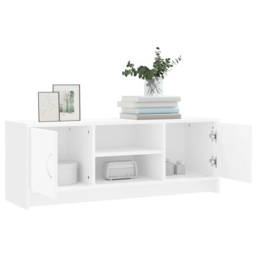 vidaXL Έπιπλο Τηλεόρασης Λευκό 102x30x37,5cm από Επεξεργ. Ξύλο
