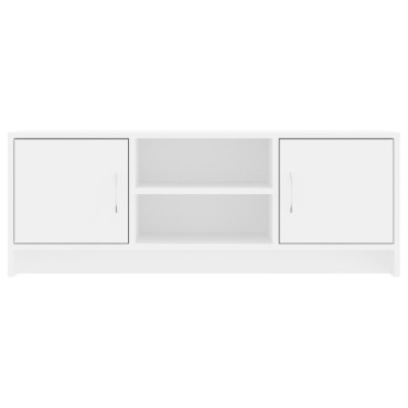 vidaXL Έπιπλο Τηλεόρασης Λευκό 102x30x37,5cm από Επεξεργ. Ξύλο