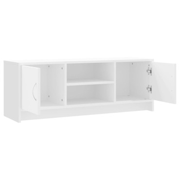 vidaXL Έπιπλο Τηλεόρασης Λευκό 102x30x37,5cm από Επεξεργ. Ξύλο