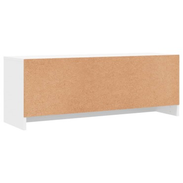 vidaXL Έπιπλο Τηλεόρασης Λευκό 102x30x37,5cm από Επεξεργ. Ξύλο