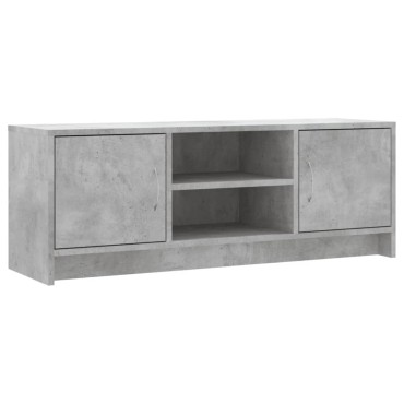 vidaXL Έπιπλο Τηλεόρασης Γκρι Σκυρ. 102x30x37,5cm Επεξ. Ξύλο