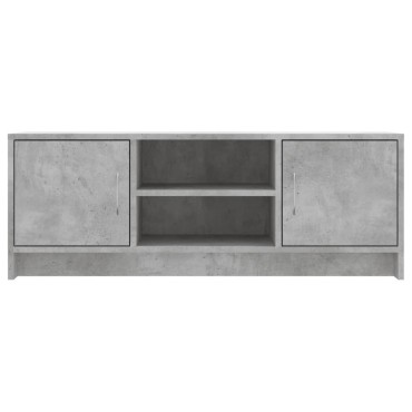 vidaXL Έπιπλο Τηλεόρασης Γκρι Σκυρ. 102x30x37,5cm Επεξ. Ξύλο