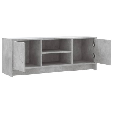 vidaXL Έπιπλο Τηλεόρασης Γκρι Σκυρ. 102x30x37,5cm Επεξ. Ξύλο