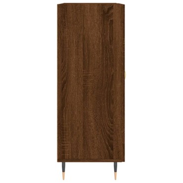 vidaXL Ντουλάπι Καφέ Δρυς 69,5x34x90cm Επεξεργασμένο Ξύλο 1 τεμ.