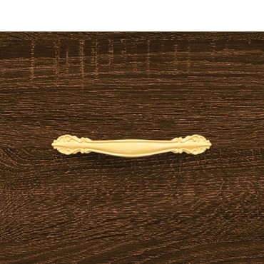 vidaXL Ντουλάπι Καφέ Δρυς 69,5x34x90cm Επεξεργασμένο Ξύλο 1 τεμ.