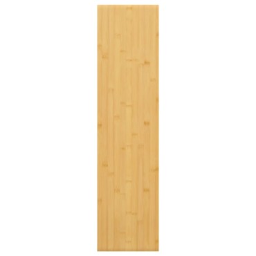 vidaXL Ράφι Τοίχου 80x20x2,5cm από Μπαμπού 1 τεμ.