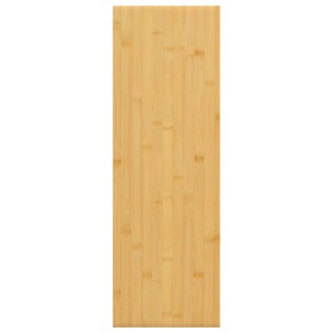 vidaXL Ράφι Τοίχου 60x20x1,5cm από Μπαμπού 1 τεμ.